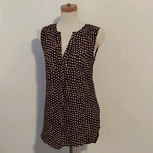 H&M | Polka dot tunic blouse